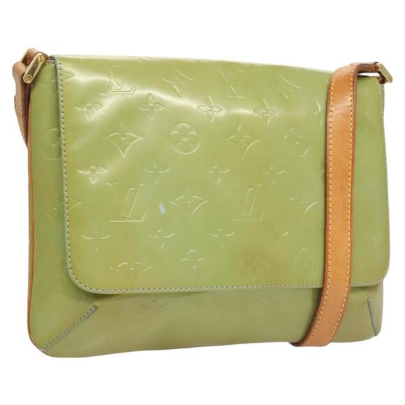 LOUIS VUITTON Monogram Vernis Thompson Street Bag Baby Blue M91009 - Picture 1 of 16